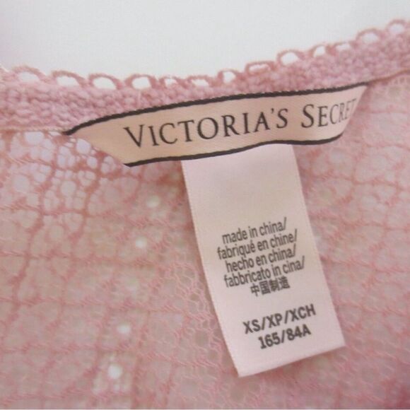 Victoria's Secret Winter Rose Lace and Mesh Blush Pink Bodysuit - Picture 8 of 8